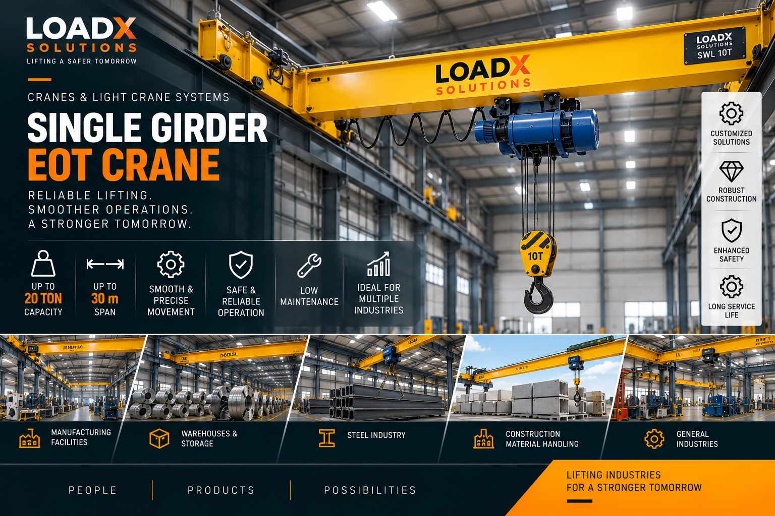 Single Girder EOT Crane